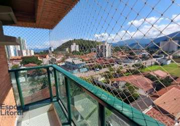Apartamento duplex à venda, 220 m² por r$ 1.490.000,00 - prainha - caraguatatuba/sp