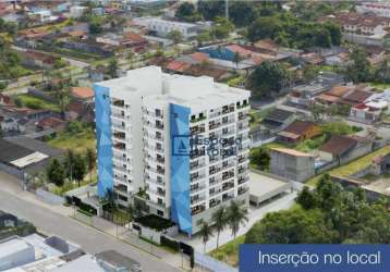 Apartamento à venda, 48 m² por r$ 348.908,41 - praia das palmeiras - caraguatatuba/sp