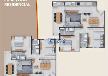 Cobertura à venda, 154 m² por r$ 866.620,17 - prainha - caraguatatuba/sp