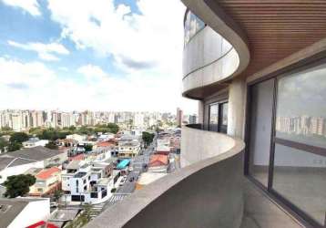 Maravilhoso apartamento alto padrão, 155 m² com 3 suítes no bairro jardim em santo andré – sp