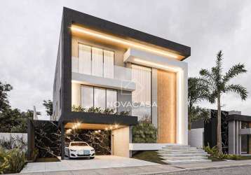 Casa com 4 dormitórios à venda, 379 m² por r$ 2.839.000,00 - condomínio alphaville vespasiano - vespasiano/mg