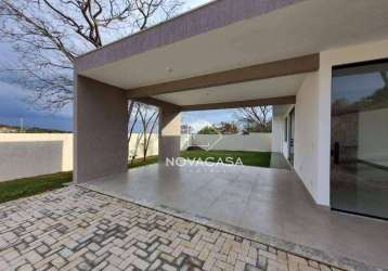 Casa com 3 dormitórios à venda, 140 m² por r$ 670.000,00 - shalimar - lagoa santa/mg