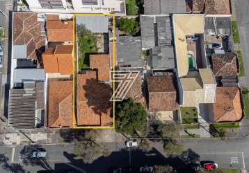 Terreno à venda na rua almirante gonçalves, 603, rebouças, curitiba, 440 m2 por r$ 585.000