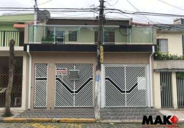 Sobrado com 2 dormitórios à venda, 180 m² por r$ 700.000,00 - vila figueira - suzano/sp