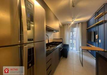 Apartamento com 1 dormitório para alugar, 30 m² por r$ 3.127,29/mês - jardim caravelas - são paulo/sp