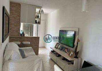 Apartamento com 2 quartos à venda, 50 m² por r$ 270.000 - barreto - niterói/rj
