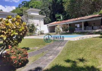 Casa com 4 quartos à venda, 400 m² por r$ 2.200.000 - itaipu - niterói/rj