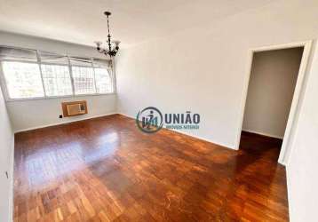 Apartamento com 2 quartos junto ao campo de são bento à venda, 75 m² por r$ 460.000 - icaraí - niterói/rj