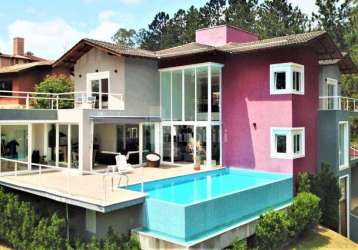 Casa à venda, 550 m² por r$ 2.500.000,00 - granja viana - embu das artes/sp