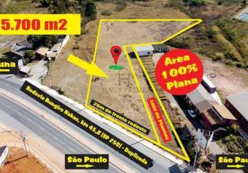 Terreno comercial para locação em vargem grande paulista, locação parcial ou total de 5700 m²