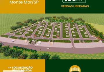 Imob02 - terreno 326 m² - venda - residencial villa esplendor - monte mor/são paulo