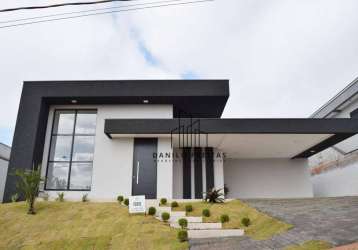 Casa com 3 dormitórios à venda, 240 m² por r$ 1.900.000,00 - condomínio residencial shamballa iii - atibaia/sp