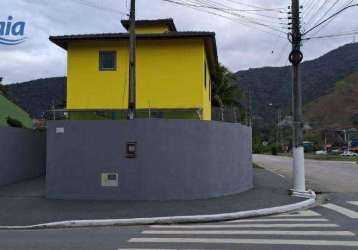 Casa com 3 dormitórios à venda, 165 m² por r$ 550.000 - c mar - são sebastião/sp