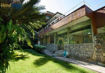 Casa com 5 dormitórios à venda, 410 m² por r$ 4.000.000 - guaecá - são sebastião/sp