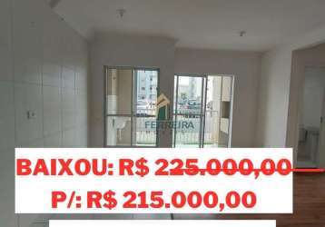 Apartamento com 2 quartos à venda na rua cassiano ricardo, 1515, vargem grande, pinhais por r$ 215.000