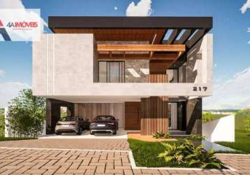Casa à venda, 400 m² por r$ 2.600.000,00 - alphaville - juiz de fora/mg