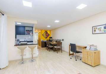 Apartamento com 2 dormitórios à venda, 78 m² por r$ 679.000,00 - centro cívico - curitiba/pr