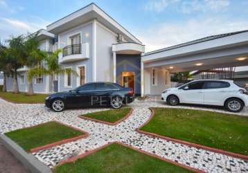 Casa em condomínio fechado com 4 quartos à venda na avenida professor adhelar matthes, 172, loteamento residencial barão do café, campinas, 374 m2 por r$ 2.940.000