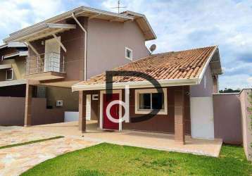 Casa com 4 dormitórios à venda - condomínio residencial terras do caribe - valinhos/sp