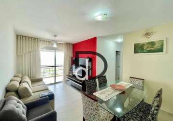Apartamento com 2 dormitórios, 71 m² - venda por r$ 840.000 ou aluguel por r$ 5.441/mês - centro - bertioga/sp