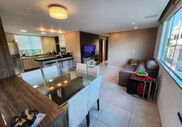 Apartamento com 3 dormitórios à venda, 87 m² por r$ 490.000 - ovídeo guerra - lagoa santa/mg
