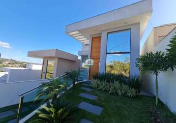 Casa à venda, 190 m² por r$ 1.280.000,00 - condomínio trilhas do sol - lagoa santa/mg