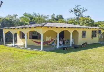 Chácara com 4 dormitórios à venda, 10000 m² por r$ 404.990,00 - fiuza - viamão/rs