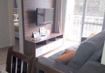 Apartamento com 2 dormitórios à venda, 48 m² por r$ 256.000,00 - jardim henriqueta - taboão da serra/sp