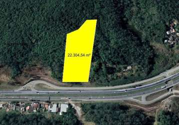 Terreno à venda, 22304 m² por r$ 2.880.000 - itaquaciara - itapecerica da serra/sp