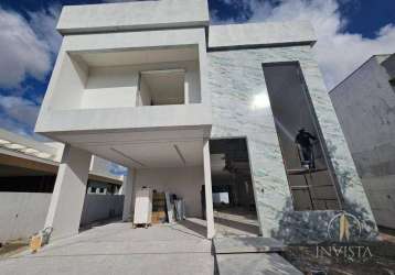 Casa com 4 dormitórios à venda, 333 m² por r$ 1.700.000,00 - alphaville pb - bayeux/pb