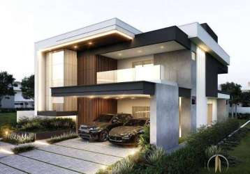 Casa com 4 dormitórios à venda, 320 m² por r$ 2.300.000,00 - portal do sol - joão pessoa/pb