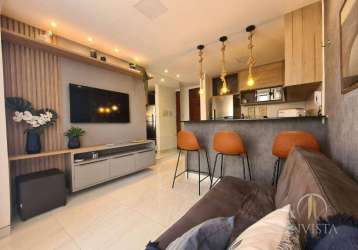 Flat com 1 dormitório à venda, 35 m² por r$ 425.000,00 - ponta de campina - cabedelo/pb