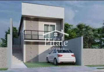 Casa com 2 dormitórios à venda, 70 m² por r$ 477.000,00 - parque rizzo ii - cotia/sp
