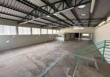 Barracão para alugar, 488 m² por r$ 5.428,08/mês - distrito industrial - jaú/sp