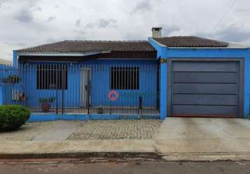 Casa com 3 dormitórios à venda, 100 m² por r$ 360.000 - vila bela - guarapuava/pr