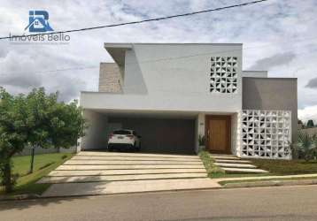 Casa com 4 dormitórios à venda, 400 m² por r$ 3.900.000,00 - 7 lagos - itatiba/sp