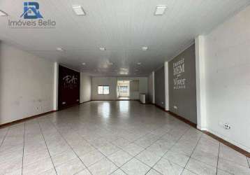 Salão para alugar, 170 m² por r$ 4.000/mês - vila santa luzia - itatiba/sp