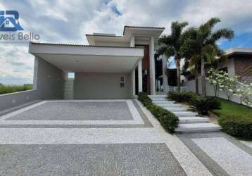 Casa com 4 dormitórios para alugar, 320 m² por r$ 15.000,00/mês - reserva santa rosa - itatiba/sp