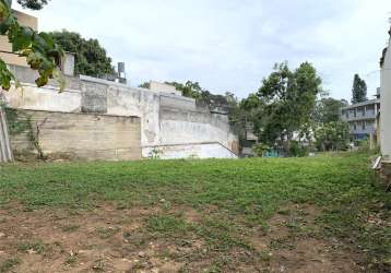 Terreno à venda na rua tremembé, 51, sumaré, são paulo, 450 m2 por r$ 3.000.000