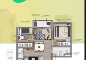 Apartamento com 2 quartos à venda na avenida presidente wilson, 620, mooca, são paulo, 37 m2 por r$ 371.000