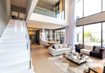 Casa com 3 dormitórios à venda, 485 m² por r$ 3.180.000,00 - alphaville nova esplanada 4 - votorantim/sp