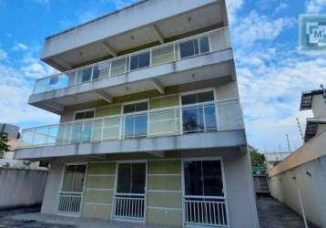 Apartamento com 3 dormitórios à venda, 76 m² por r$ 275.000,00 - ouro verde - rio das ostras/rj