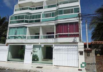 Cobertura com 4 dormitórios à venda, 160 m² por r$ 890.000,00 - costazul - rio das ostras/rj