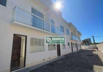 Casa com 2 dormitórios à venda, 72 m² por r$ 150.000,00 - extensão serramar - rio das ostras/rj