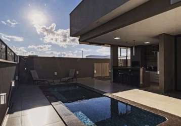 Casa em condomínio fechado com 4 quartos à venda no jardim sul, uberlândia , 220 m2 por r$ 2.600.000
