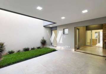 Casa com 3 dormitórios à venda, 120 m² por r$ 680.000 - jardim terramérica ii - americana/sp