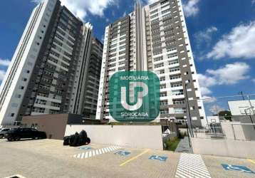 Apartamento com 2 dormitórios, 60 m² - venda por r$ 395.000,00 ou aluguel por r$ 2.391,27/mês - condomínio jr são paulo - sorocaba/sp