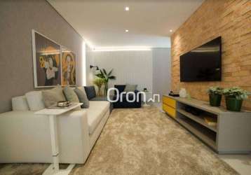 Apartamento com 3 dormitórios à venda, 90 m² por r$ 600.000,00 - setor negrão de lima - goiânia/go