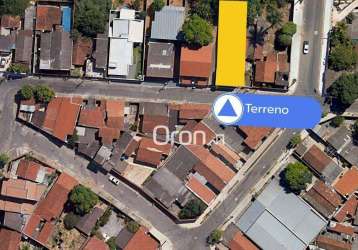 Terreno à venda, 555 m² por r$ 359.000,00 - setor norte ferroviário - goiânia/go