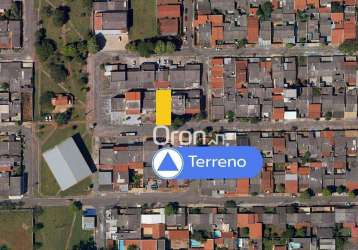 Terreno à venda, 200 m² por r$ 280.000,00 - vila itatiaia - goiânia/go